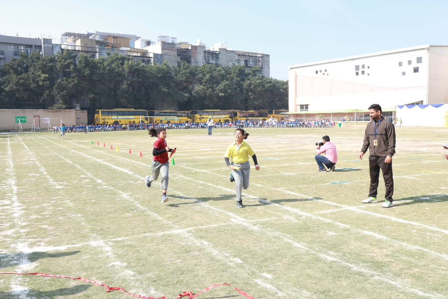 Primary Wing Annual Sports Day - Whistles, Wings and Winning Streaks! 